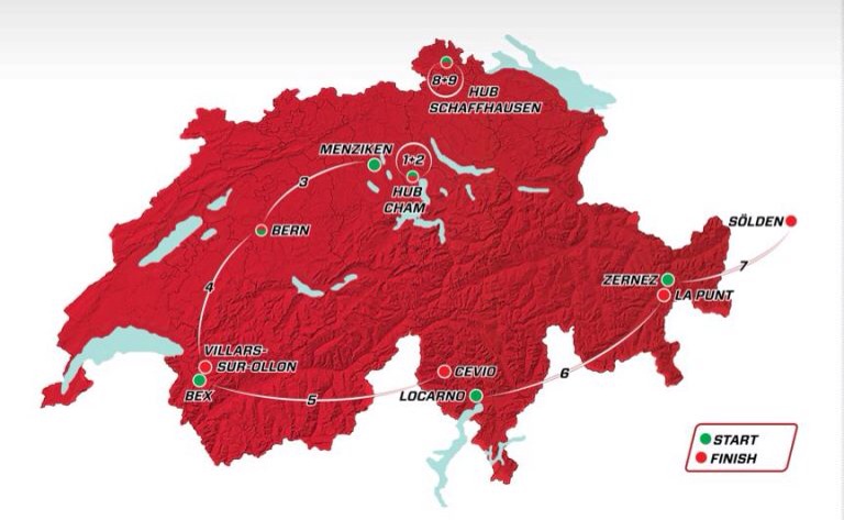 Tour de Suisse 2017: si alza il sipario