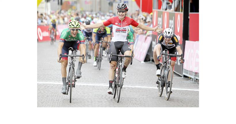 Giovanni Lonardi si impone allo sprint al Giro23