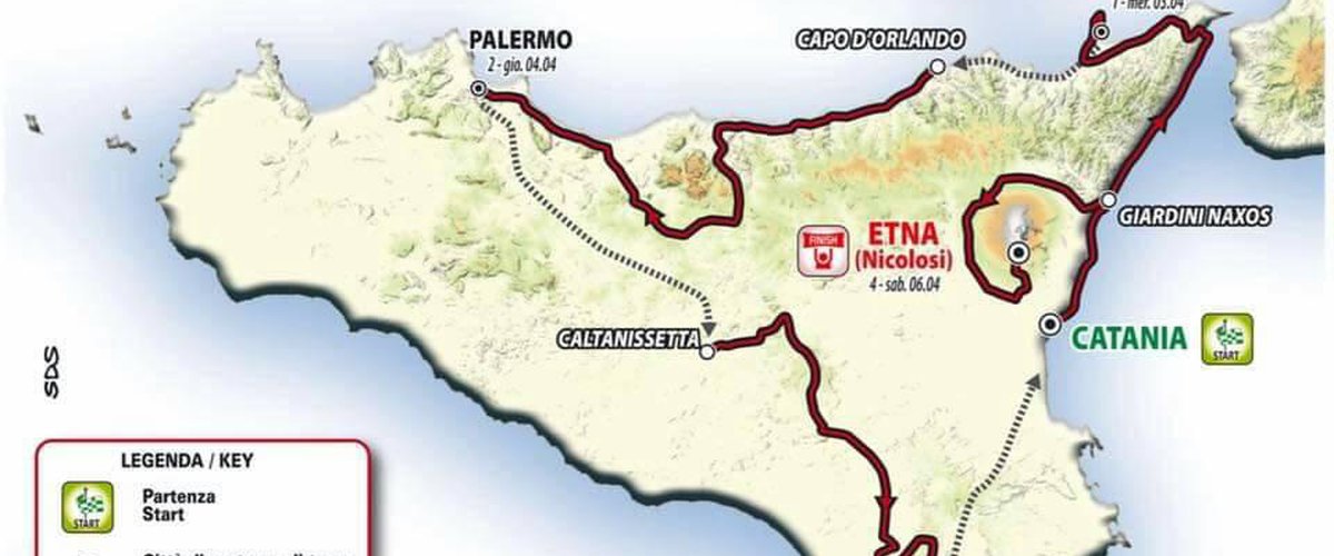Ecco il Giro di Sicilia