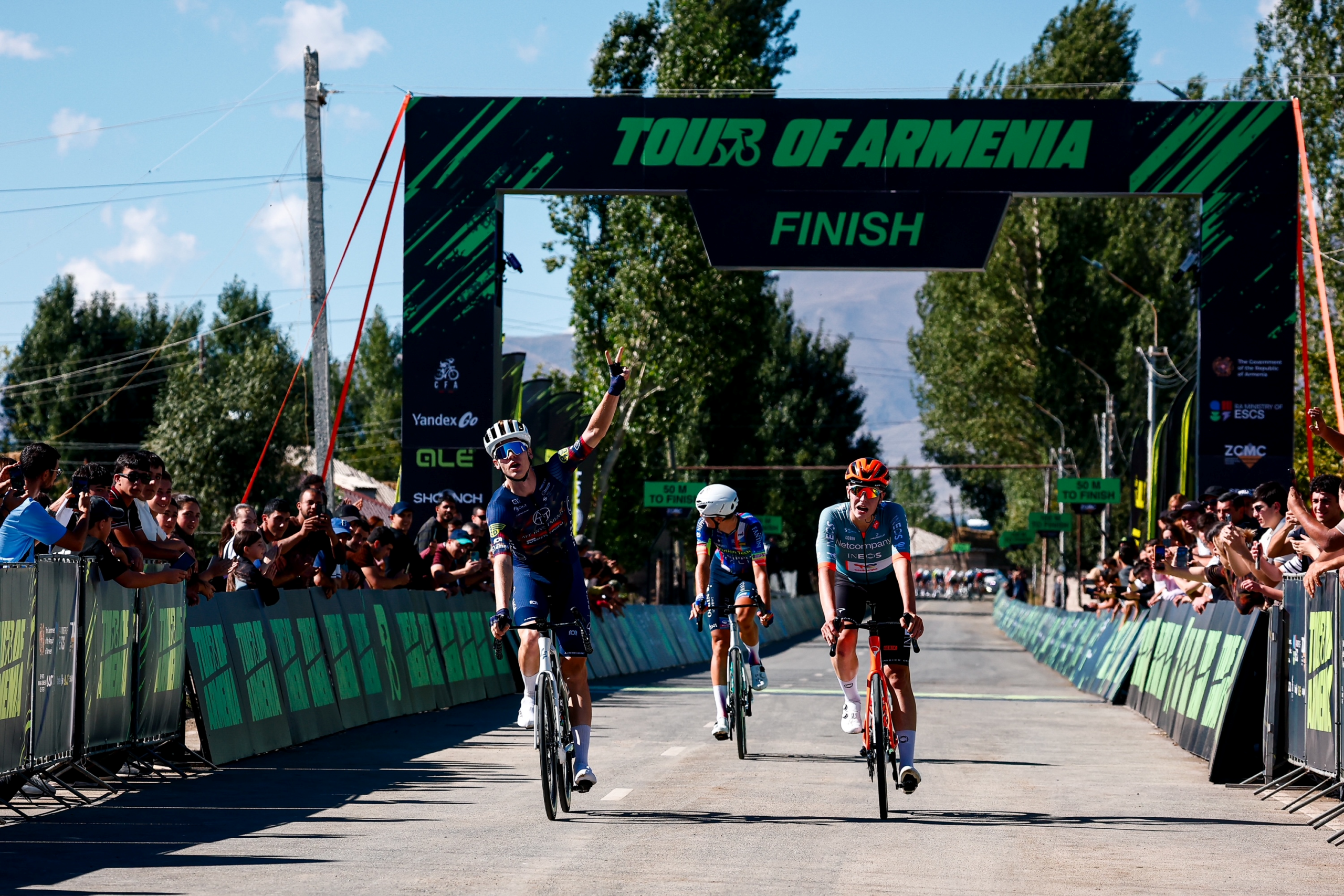 MICHAL POMORSKI È LA PRIMA MAGLIA ROSSA DEL TOUR OF ARMENIA