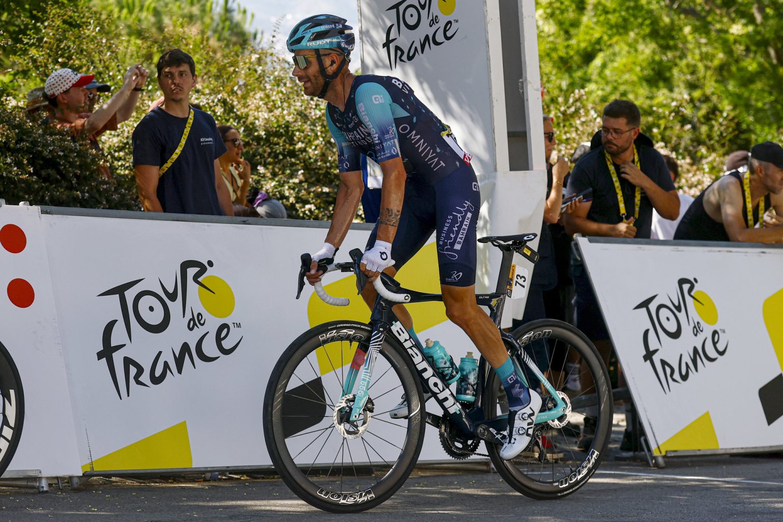 Caruso saluta il ciclismo: “In questi 180 km ho rivisto tutta la mia carriera”